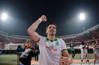 Fussball 1. Bundesliga 13/14:  JUBEL Sebastian Proedl (SV Werder Bremen)