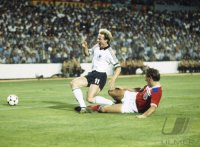 Fussball  WM 1982: Rummenigge, Butcher
