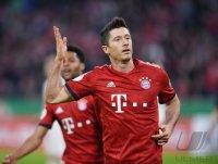 Fussball DFB Pokal Viertelfinale 18/19: FC Bayern Muenchen - 1. FC Heidenheim