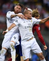 Fussball Champions League Finale 2016: Real Madrid - Atletico Madrid