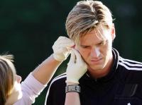 Fitnesstest der Nationalmannschaft in Hamburg