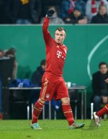 FUSSBALL DFB POKAL  Saison 2012/2013:  FC Augsburg - FC Bayern Muenchen