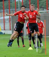 Fussball 1. Bundesliga: Training beim FC Bayern Muenchen