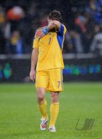 Fussball International  Play Off, Enttaeuschung URK, Andriy Shevchenko