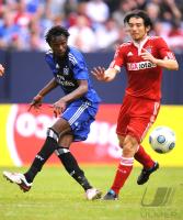 Fussball 1. Bundesliga: T Home Cup , FC Bayern Muenchen - HSV