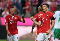 Fussball 1. Bundesliga Saison 2016/2017: FC Bayern Muenchen - SV Werder Bremen