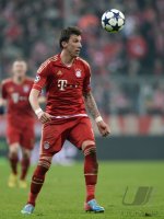 FUSSBALL INTERNATIONAL CHL VIERTELFINALE 12/13: FC Bayern Muenchen - Juventus Turin