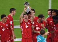 Fussball Supercup Finale 20/21: FC Bayern Muenchen - Borussia Dortmund