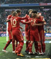 Fussball 1. Bundesliga, Saison 2011/2012:  FC Bayern Muenchen - VfL Wolfsburg