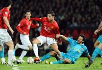 Fussball CHL  Halbfinale:   Manchester United  - FC Barcelona