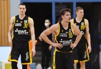 Basketball 2. Bundesliga  20/21: wiha Panthers Schwenningen - Tigers Tuebingen