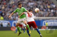 Fussball, 1. Bundesliga Saison 2012/2013: Hamburger SV - VfL Wolfsburg