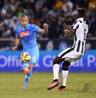 Fussball Supercoppa Italia Finale 2014 in Doha: Juventus Turin - SSC Neapel