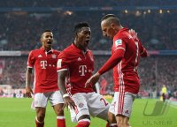 Fussball 1. Bundesliga Saison 2016/2017: FC Bayern Muenchen - Hertha BSC Berlin