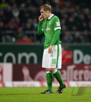 Fussball, 1. Bundesliga  Saison 2014/2015: SV Werder Bremen - Hannover 96