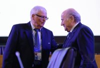 FUSSBALL 63. FIFA  Kongress auf Mauritius 2013: FIFA Praesident Blatter (Schweiz)