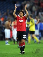 Fussball CHL  Saison 2010/2011:  Fabio da Silva (Manchester United FC)