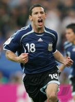 Fussball WM 2006: Argentinien - Serbien Montenegro