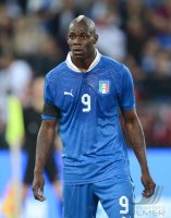 Fussball International Testspiel: Mario Balotelli (Italien)
