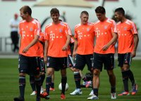 Fussball 1. Bundesliga :  Training beim FC Bayern Muenchen