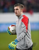 Fussball International Testspiel: Torwart Stipe Pletikosa (Kroatien)