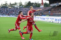 Fussball, 1. Bundesliga  Saison 2014/2015 Relegation: Karlsruher SC - Hamburger SV