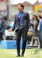 FUSSBALL SERIE A:  Trainer Andrea Stramaccioni (Inter Mailand)