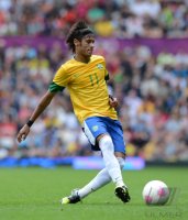 FUSSBALL Olympia 2012 Maenner: NEYMAR (Brasilien)