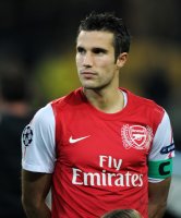Fussball CHL  Saison 2011/2012: Arsenal London, VAN PERSIE
