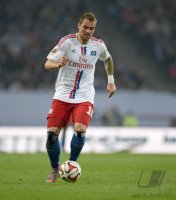 Fussball, 1. Bundesliga  Saison 2014/2015, Relegation: Hamburger SV - Karlsruher SC