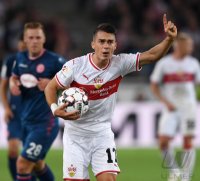 Fussball 1. Bundesliga Saison 18/19: VfB Stuttgart - Fortuna Duesseldorf