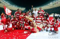 Fussball DFB Pokalfinale 2008: Borussia Dortmund - FC Bayern Muenchen