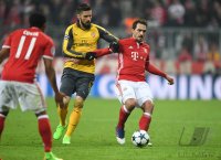Fussball CHL 16/17 Achtelfinale: FC Bayern Muenchen - Arsenal London