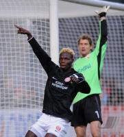 FUSSBALL  1. BUNDESLIGA  09/10   FSV Mainz 05 - VfB Stuttgart