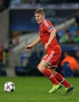 Fussball CHL  Saison 2013/2014: Bastian Schweinsteiger (FC Bayern Muenchen)