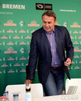 Fussball 1. Bundesliga, Saison 2012/2013, Pressekonferenz SV Werder Bremen zum Sponsoring Engagement von Wiesenhof