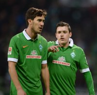 Fussball, 1. Bundesliga  Saison 2014/2015: SV Werder Bremen - Hannover 96
