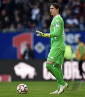 Fussball, 1. Bundesliga  Saison 2014/2015: Hamburger SV - Borussia Moenchengladbach