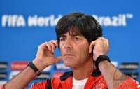 FUSSBALL WM 2014  Achtelfinale PK; Bundestrainer Joachim Loew (Deutschland)