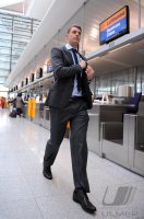 FUSSBALL INTERNATIONAL  CHL Halbfinale 11/12:  Torwart Manuel Neuer (FC Bayern Muenchen)