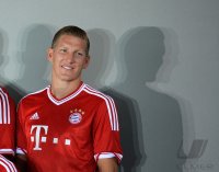 Fussball 1. Bundesliga 2013/2014:  Fototermin beim  FC Bayern Muenchen