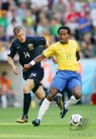 Fussball WM 2006: Brasilien - Australien