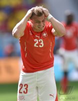 FUSSBALL WM 2014, Gruppenphase: Schweiz - Ecuador