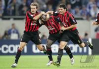 Fussball UCL: Schalke - Mailand, Jubel