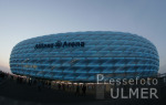 Fussball Stadiontest Allianz Arena