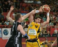 Basketball 1. Bundesliga Walter Tigers Tuebingen  - Sellbytel Nuernberg