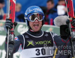 SKI  WM 2003  St.Moritz Herren Super G JUBEL; Sieger Stephan Eberharter (AUT)