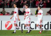 FUSSBALL  International CHL 09/10 : VfB Stuttgart -  FC Barcelona