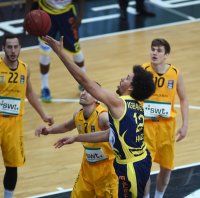 Basketball 1. Bundesliga 14/15 Hauptrunde:  Walter Tigers Tuebingen - Phoenix Hagen