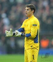 Fussball CHL  Saison 2011/2012: Torwart Yann Sommer (FC Basel)